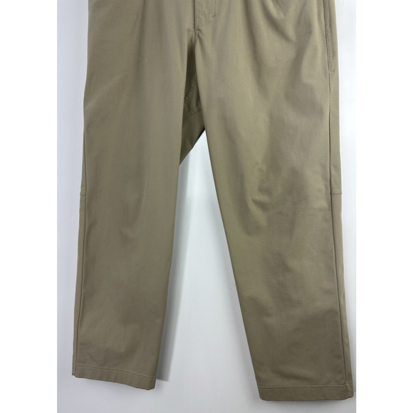 Lululemon ABC Pant Classic 34" Tofino Sand Tan Athletic Khaki Size 33 x 28 *Flaw - Picture 4 of 15